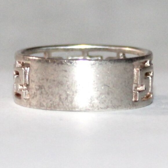 Sterling Silver Open Work Ring - Picture 4 of 7